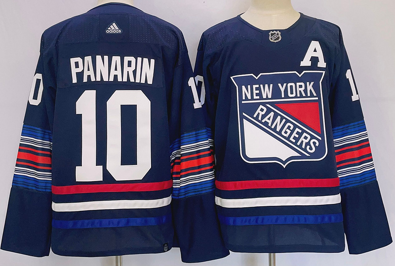Men's New York Rangers Artemi Panarin #10 Blue jersey